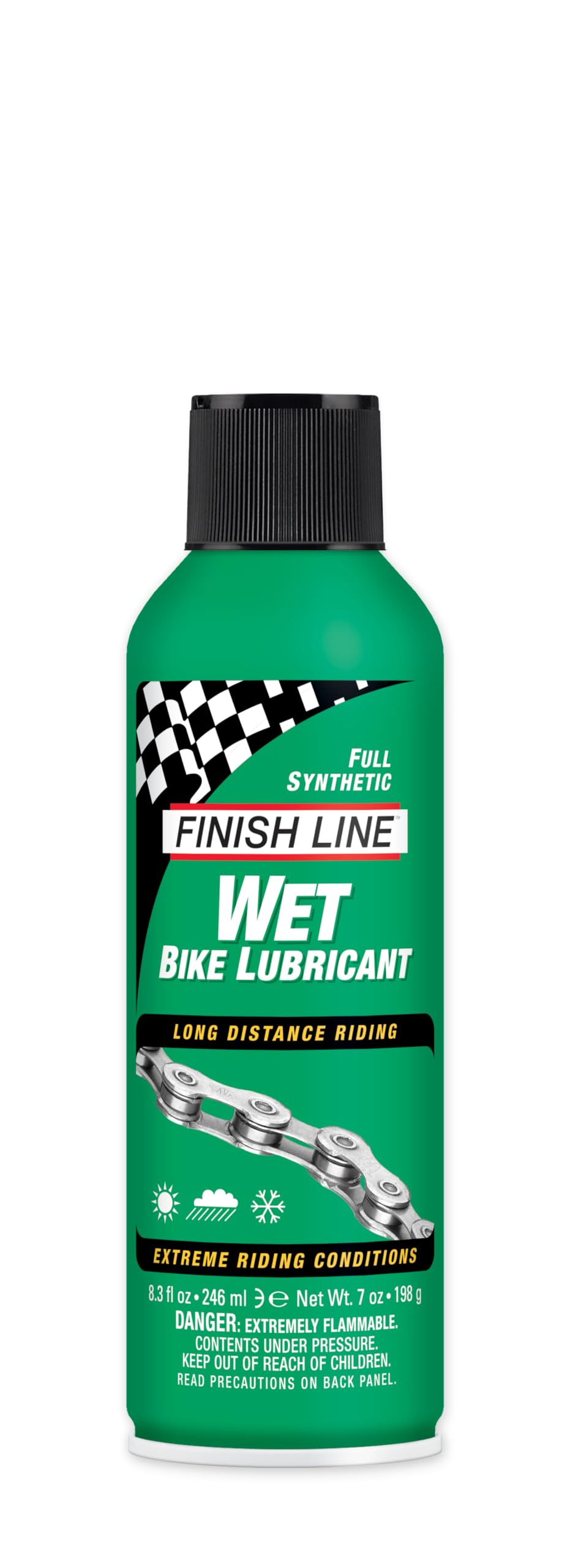 Finish Line Wet Lube Cross Country Lubricant, 235 ml