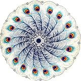 VERNASSA Round Tapestry Round Beach Throw Tapestry Tablecloth Wall Decor Beach Towel Round Yoga Mat Beach Shawl