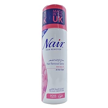 Nair Rose Hair Removal Spray 200ml Amazon In Beauty