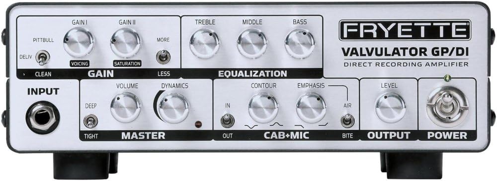 Fryette Valvulator GP/DI Direct Recording Amplifier