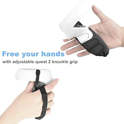 Buy Touch Controllers Grips Cover Compatible With Oculus Quest 2 Quest 2 Accessories Controller Grips With Wrist Knuckle Strap Anti Throw Handle Protective Rubber Grips Cover Tpu Black Online In Indonesia B08rn48j5y