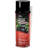 TotalPond 12 oz. Pond &amp; Waterfall Foam Sealant, Dark Gray Expanding Polyurethane Spray Foam With Nozzle Tip, For Rock Gaps &amp; Water Flow Control, Safe For Fish, Waterproof, Flexible, &amp; Durable Adhesive