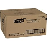 Lipton Auto Brew Fresh Brewed Peach Iced Tea, Makes 3 Gallons - 24 Tea Bags