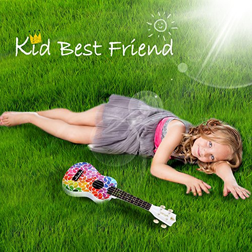 5 honsing+Soprano+Ukulele+Colorful+Painting