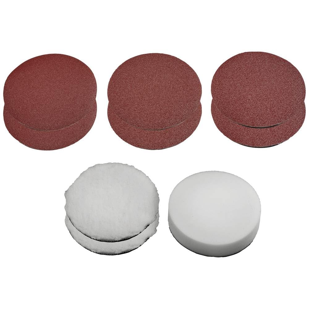 Original 2093246 Einhell Polishing Covers and Sanding Discs (Suitable for Polishing and Grinding Machine CC-PO 1100/150 E)