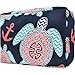 NGIL Makeup Bag for Women, Cute Cosmetic Bag, Lightweight Toiletry Make up Bag, Large Aesthetic Organizer Storage Pouch for Girls, Large Pouch, Toiletry Pouch (Sea Turtle Anchor-Navy)