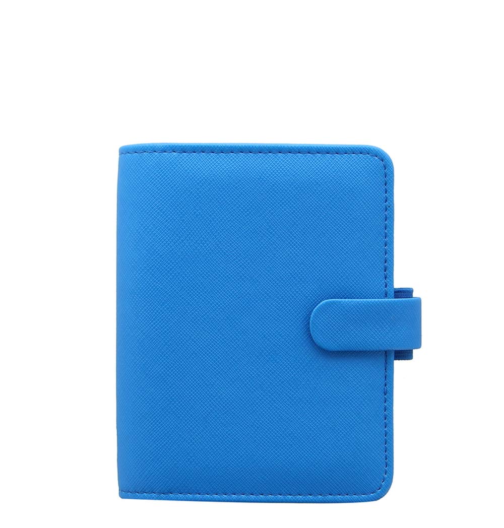 Filofax Pocket Saffiano Organiser Fluoro Blue โ image 1