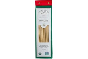 Frankies 457 Artisanal Linguine Pasta - Authentic Premium Italian Handcrafted Pasta - Imported from Italy - NON GMO Verified - USDA Organic Certified - 16 Ounce (1 LB)