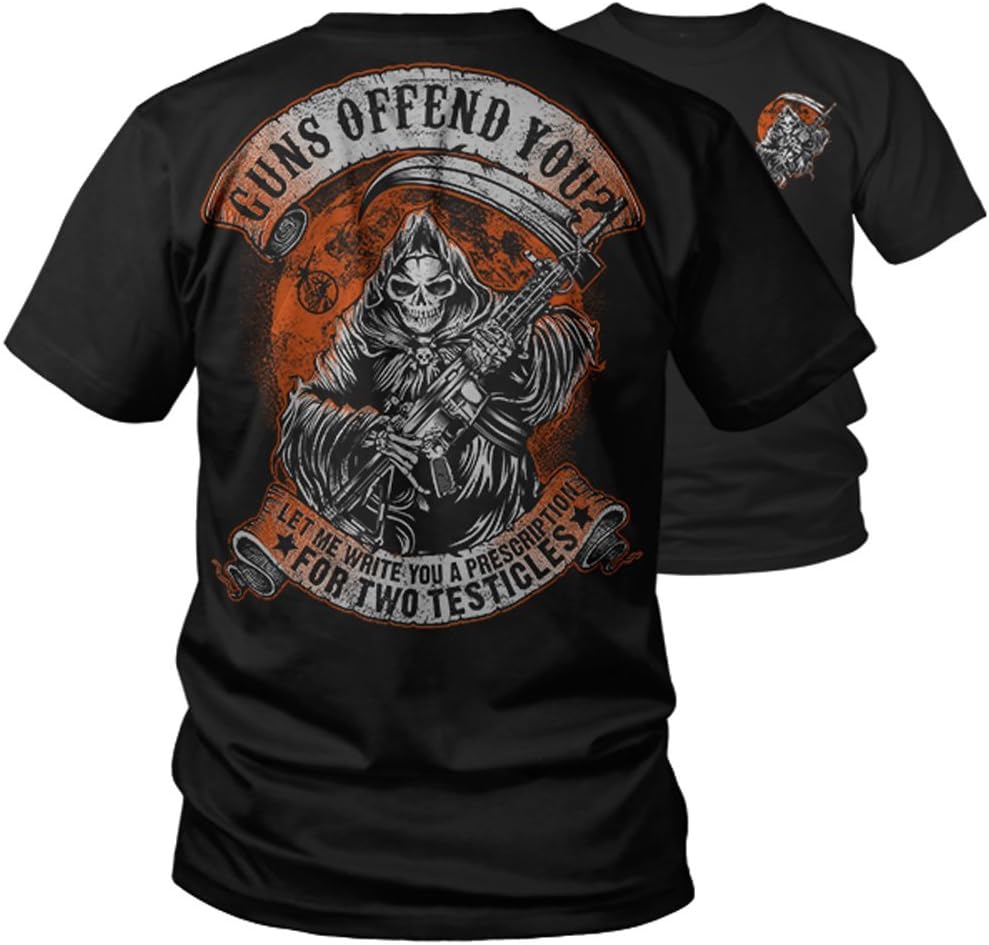 Guns Offend You? Funny Pro 2nd Amendment T-Shirt