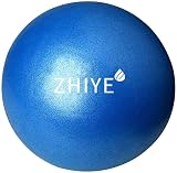 ZHIYE Mini Pilates Ball 25cm PVC Anti-Slip Core Fitness Ball Blue 80kg view 4