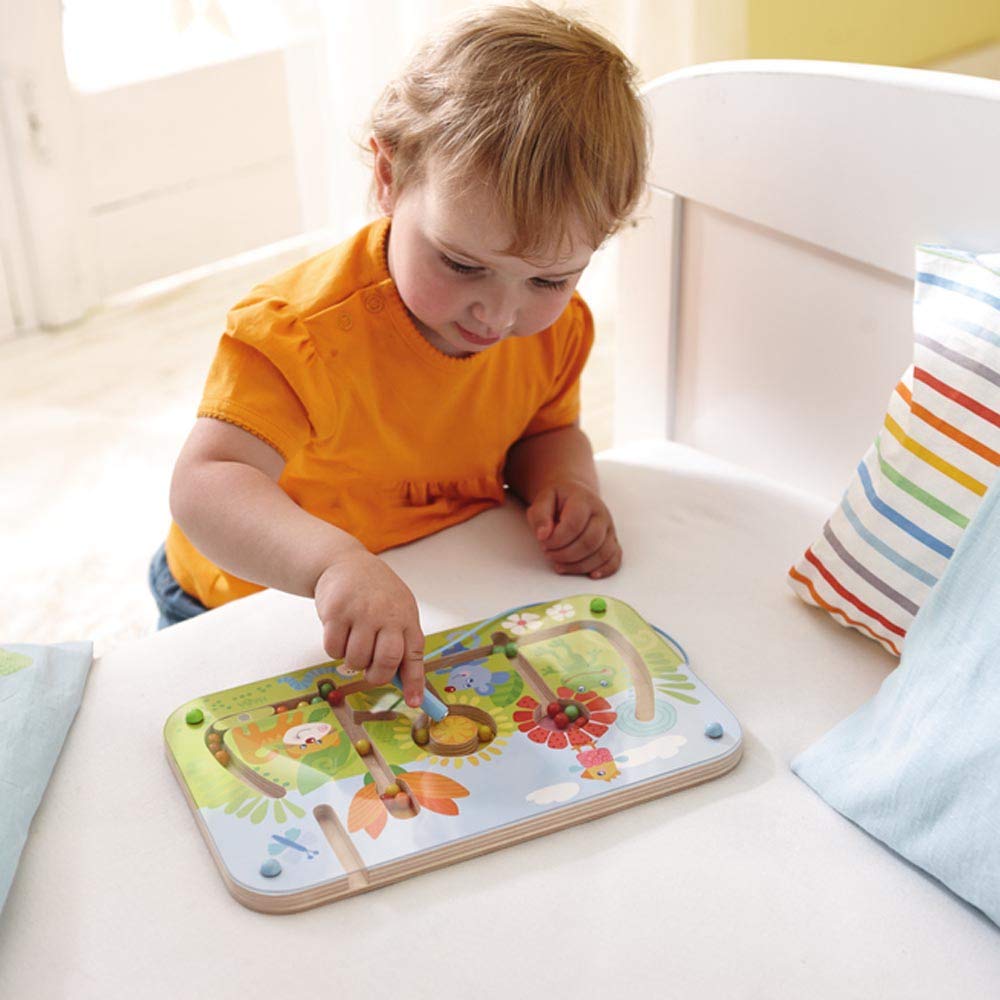 HABA Flower Maze Game STEM Approved Fosters Motor Skills and