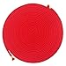 BONTIME All-Purpose Soft Cotton Rope - 32 Feet Length,1/3-Inch Diameter (Red,Pack of 3)