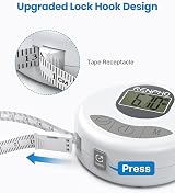 RENPHO Smart Bluetooth Body Tape Measure for Fitness & Weight Loss view 4