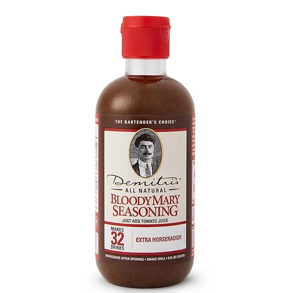 DEMITRI’S EXTRA HORSERADISH BLOODY MARY SEASONING MIX –...