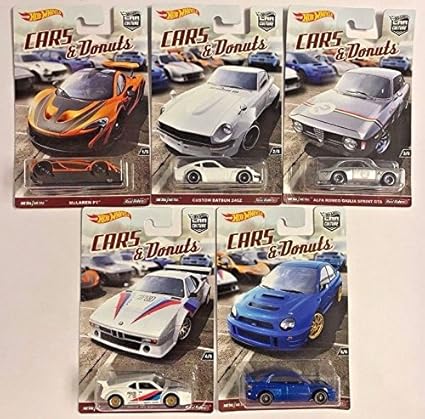 cars and donuts hot wheels