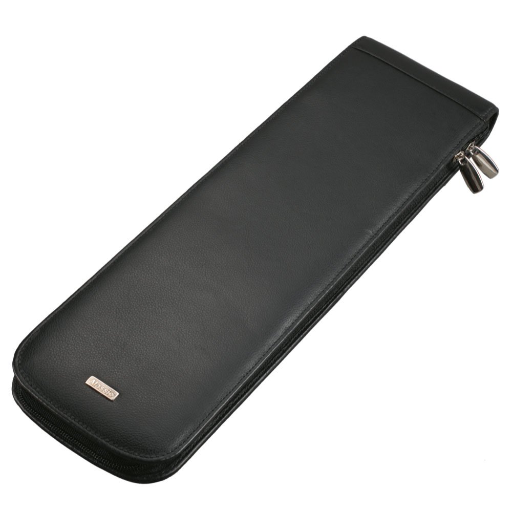 Alassio - 44019 - tie case, leather, black