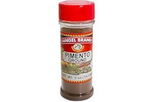 Angel Brand Allspice Pimento Seed Ground 2 oz Bottle – Premium Ground Spice for Cooking, Baking, and Seasoning – Rich Flavor for Caribbean, Middle Eastern, and Global Cuisine