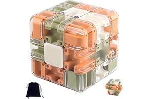 Large Labyrinth for 3D Puzzle Maze Cube - Engaging Brain Teaser Toy, 3D Ball Maze, Ball Labyrinth Cube, Improve Spatial Recog