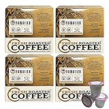 100% Maui Mokka Natural Single-Serve Capsules for Keurig K-Cup Brewers, Fresh Roasted Coffee LLC. (72 ct. cups)