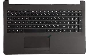 Original New for HP Probook 250 G6/255 G6 Upper Palmrest Case with Keyboard & Touchpad 929906-001