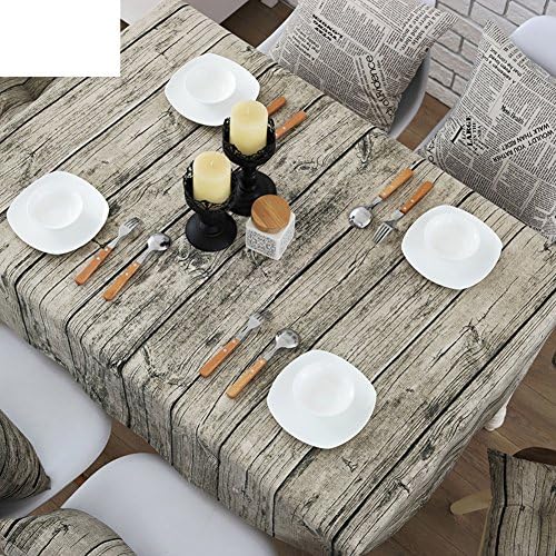 vintage wood grain table cloth fabric/Cotton garden living room home table cloth/ table cloth/ table-A 70x70cm(28x28inch)