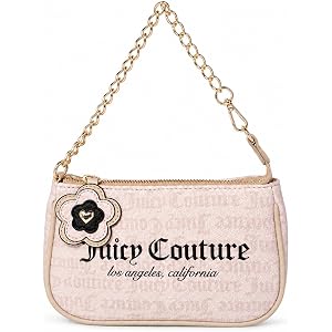 Juicy Couture Summer Garden Convertible Wristlet, Floral Charm, 8" W x 5" H x 2.5" D