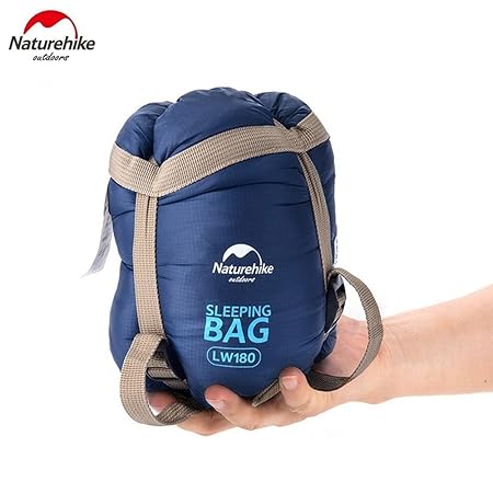 Naturehike Outdoor Sleeping Bag Camping Sleeping Bag Envelope Sleeping Bag (Dark blue)