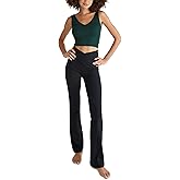 Aeropostale Women's Airsoft CroShort Sleeveover Bootcut Legging