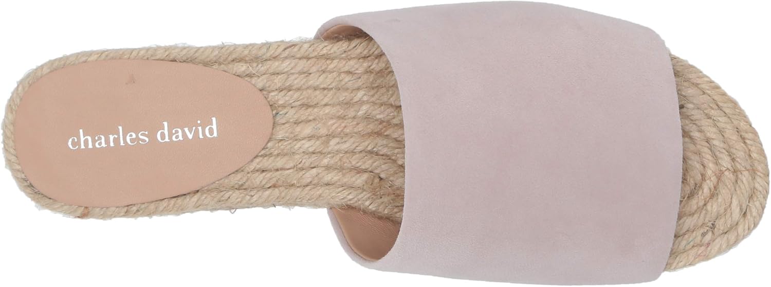 charles david slider flat mule