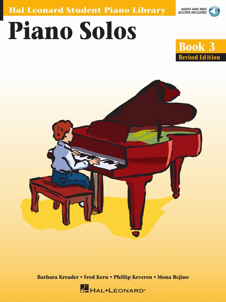 HAL LEONARD STUDENT PIANO LIBRARY PIANO SOLOS BOOK 3 PF BOOK/Audio (Hal Leonard Student Piano Library (Songbooks)) (Includes Online Access Code)