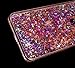 iPhone 7 Plus Case,ikasus iPhone 7 Plus [Liquid Glitter] Case,[Red] Crystal Clear Hard PC Quicksand Bling Glitter Sparkle Diamonds Floating Flowing Cover Liquid Case for Apple iPhone 7 Plus 5.5