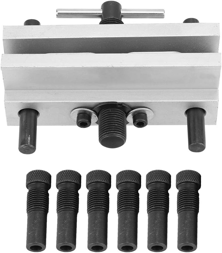 Ichiias Self Centering Dowelling Jig, Self Centering Dowelling Jig Dowel Hole Drilling Guide DIY Woodworking Furnitures Locator Tool