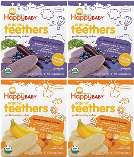 organic teething wafers
