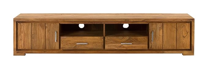 Direct Deal TV Unit (Wood, Brown)