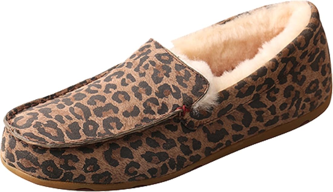 twisted x leopard slippers