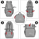 MAXTOP 40L Lightweight Packable Backpack Water Resistant Men Women Kids view 6