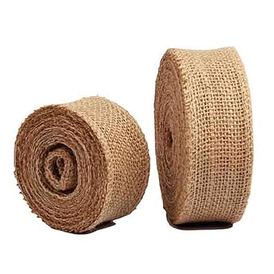 1 inch burlap ribbon