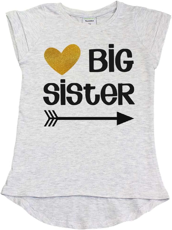 Unordinary Toddler Big Sister Shirt Outfit Pregnancy Reveal Announcement Promoted to Sister t-Shirt