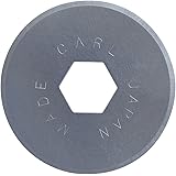 カール事務器 替刃 ディスクカッター フッ素コート刃 1枚入り  K-18