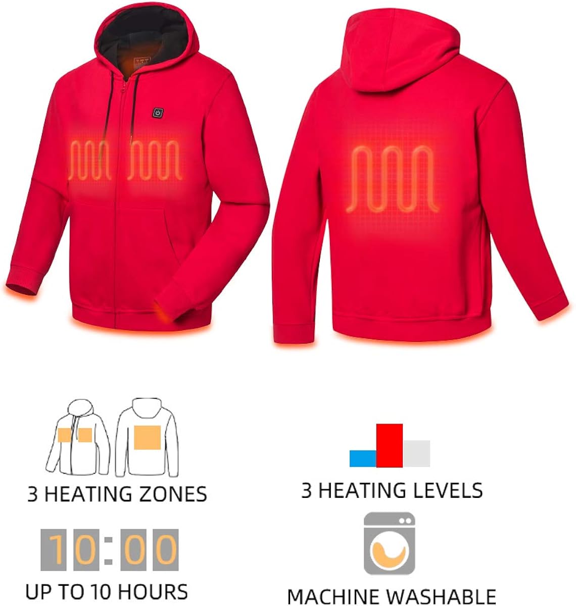 colcham heated hoodie