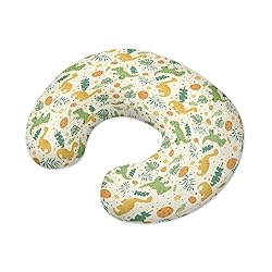 TSVAGA Dinosaur Nursing Pillow Cover for Baby