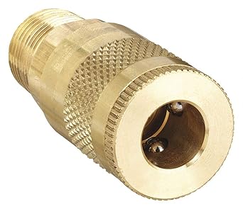Parker Hannifin B12 Serie 10 Latón Neumático Rápido