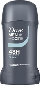 Dove Men+Care Clean Comfort Anti-Perspirant Stick 50ml 6 Pack - 48hr Sweat & view 2