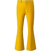 70SFUSION Men's Relaxed Fit Vintage Jeans, Classic 70s Style Bell Bottom Denim Pants