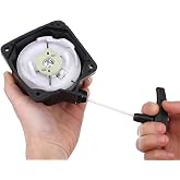 Recoil Pull Starter for Brush Cutter String Trimmer, 430 520 40-5 44-5 | Universal replacement pull start assembly for lawn mowers, brush cutters and trimmers. Black. Verify engine model first.