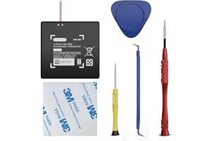 JUBOTY 6000mAh HAC-003 Battery for Nintendo Switch Game Console Model HAC-003 2017/ HAC-001, 2025 New Upgraded Ultra High Capacity High Conversion Li-ion Replacement Battery with 4 Repair Tools