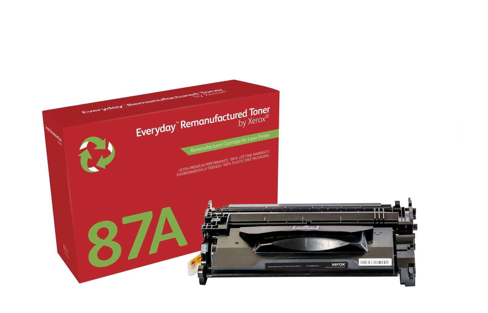 Everyday by Xerox Compatible HP 87A CF287A Black Toner, Standard Capacity, Remanufactured