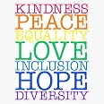10 Pack Black Lives Matter Viny Sticker Protest Signs Bumper Racial
