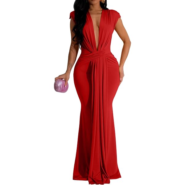 is a bodycon dress formal IHOT Semi Dresses for Women 2026 Summer High Neck Sleeveless Side Slit Wrap Ruched Midi Cocktail Party Wedding Guest Date Night Dinner Evening Little Black Small : Clothing Size:31W x 27L 1096137 22Momme Evening Dress 3d Flower