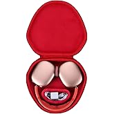 Peyyargo Hard Carrying Case with Sleep Mode Replacement for Apple AirPods Max Wireless Over-Ear Headphones (Red)
